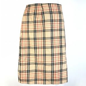 Encore plaid skirt